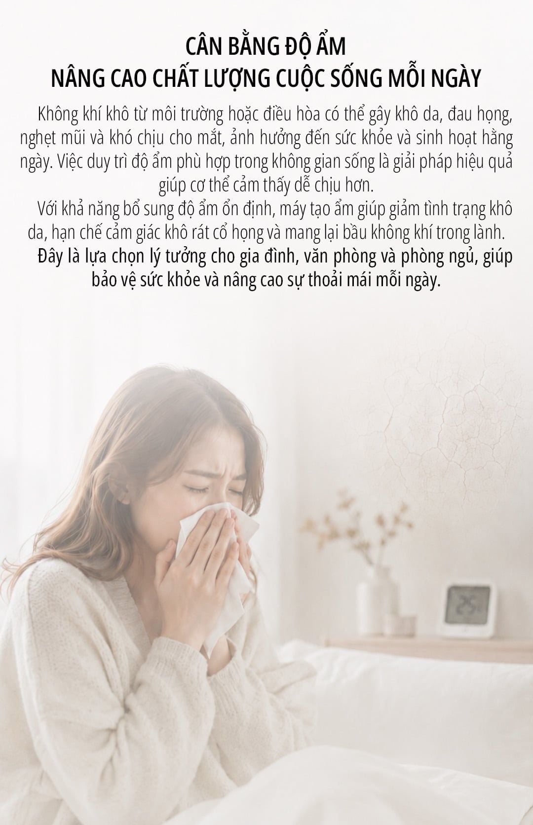  Máy phun sương tạo ẩm milife Model H88 điều chỉnh được độ ẩm - Dung tích 3,5 lít dùng được tinh dầu 