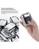  Máy cạo râu điện miLife S60P toàn thân inox, nắp hút có gương, pin 60 ngày, hiển thị phần trăm pin 