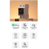  Công tơ điện thông minh wifi miLife 63A kết nối app mihome - Bản nội địa mihome vùng Trung Quốc 