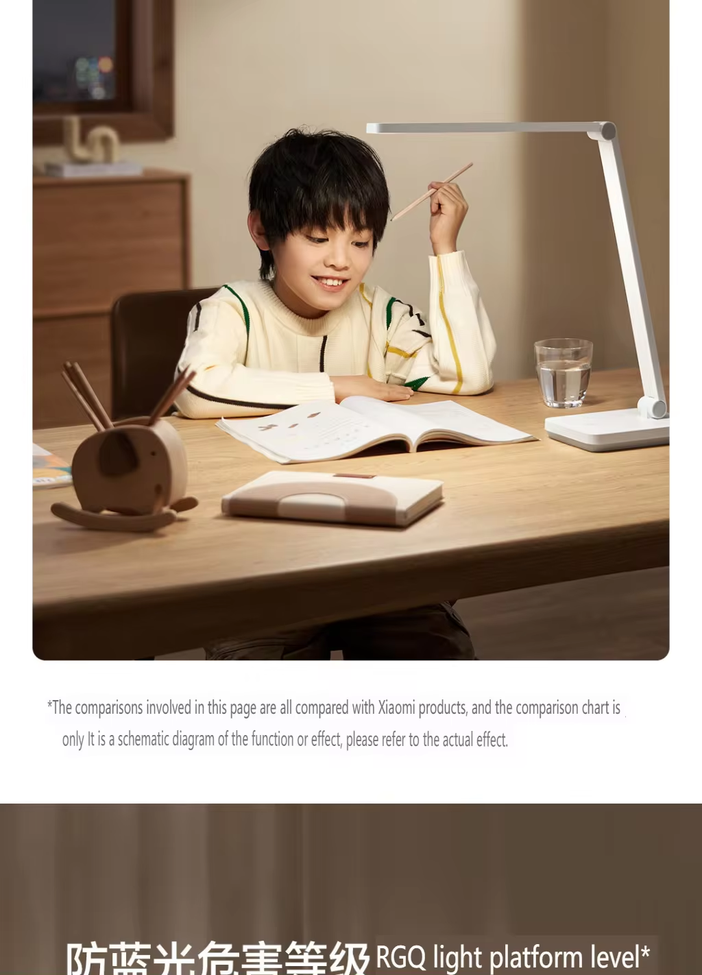  Đèn bàn Xiaomi Mijia 2 lite chống cận, Chỉ số hoàn màu Ra90 ,Chống ánh sáng xanh RG0 - Bảo hành 12 tháng 