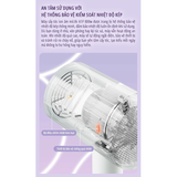  Máy sấy tóc ion âm miLife A1P 800w với ánh sáng xanh bảo vệ tóc 