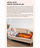  Máy massage chân bằng khí nén miLife G01P - Sưởi sưởi trị liệu 3 vùng massage chân trị liệu cao cấp bằng khí nén 