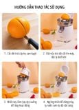  Máy vắt cam Máy ép cam, chuyên dụng miLife JA02 - công suất 120W - vắt kiệt bã bảo hành 12 tháng 