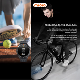  Đồng hồ thông minh đi bơi thể thao nghe gọi Mibro Gs Pro 2 47,5mm - Kháng nước 5ATM có thẻ NFC Bluetooth Smartwatch GPS băng tần kép 