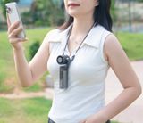  Quạt cầm tay sò lạnh miLife F16 cổ xoay 180 độ, pin 4500mAh 11 tiếng, gió 11.2m/s - Bảo hành 12 tháng 