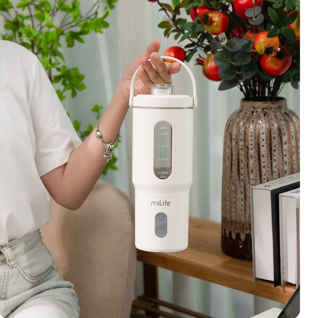  Máy xay sinh tố cầm tay miLife dung tích 600ml - Bảo hành 1 năm 