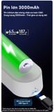  Đèn học đèn bàn thông minh chống cận milife X9 pin sạc tích điện - lắp đặt linh hoạt , điều chỉnh xoay 80 độ 