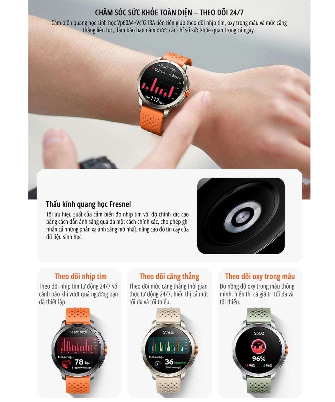  Đồng hồ thông minh đi bơi thể thao nghe gọi HaWoFit KW338 - Kháng nước 5ATM, Ghi âm, GPS độc lập, Chat GPT 