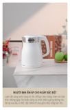  Ấm siêu tốc dung tích 1.8L miLife N5, inox 304, 1800w mạnh mẽ, đạt chuẩn SNI - Bảo hành 12 tháng 