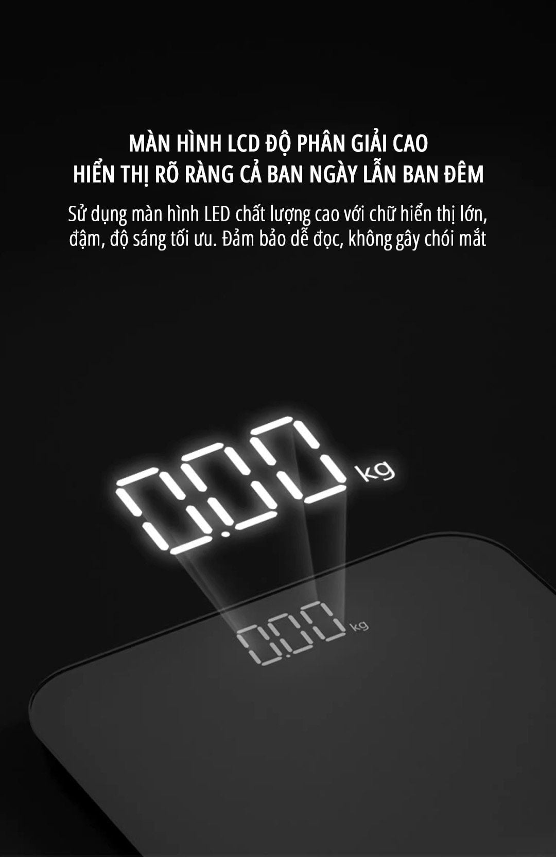  Cân điện tử sức khỏe miLife S20 - Bảo hành 12 tháng 