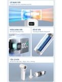  Quạt cầm tay phản lực miLife F1 đa năng 4 in 1 pin 5000mAh - Tích hợp đầu hút có thể làm máy hút bụi đa năng 
