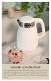  Ấm siêu tốc dung tích 1.8L miLife N5, inox 304, 1800w mạnh mẽ, đạt chuẩn SNI - Bảo hành 12 tháng 