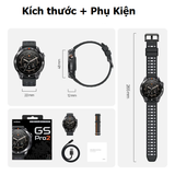  Đồng hồ thông minh đi bơi thể thao nghe gọi Mibro Gs Pro 2 47,5mm - Kháng nước 5ATM có thẻ NFC Bluetooth Smartwatch GPS băng tần kép 
