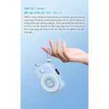  Sạc dự phòng 10000mAh milife 22.5W từ tính Magnetic cho iphone - Màn hình led hiển thị phần trăm pin BH 12 tháng 