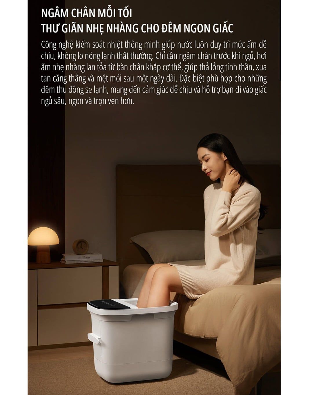  Bồn ngâm chân massage miLife YMZ-B5 với 3 chế độ - Bảo hành 12 tháng 