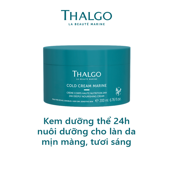  Kem dưỡng thể 24h nuôi dưỡng cho làn da mịn màng, tươi sáng 24H Deeply Nourishing Cream 