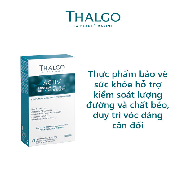  Thực phẩm bảo vệ sức khỏe hỗ trợ kiểm soát lượng đường và chất béo, duy trì vóc dáng cân đối Activ Refining Blocker 