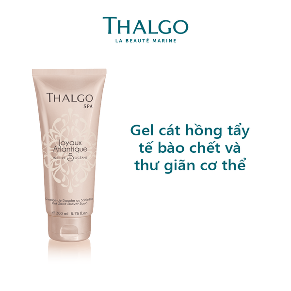  Gel cát hồng tẩy tế bào chết và thư giãn cơ thể Pink Sand Shower Gel Scrub 