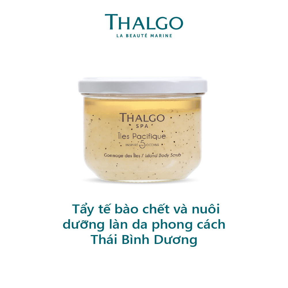  Tẩy tế bào chết và nuôi dưỡng làn da phong cách Thái Bình Dương Island Body Scrub 