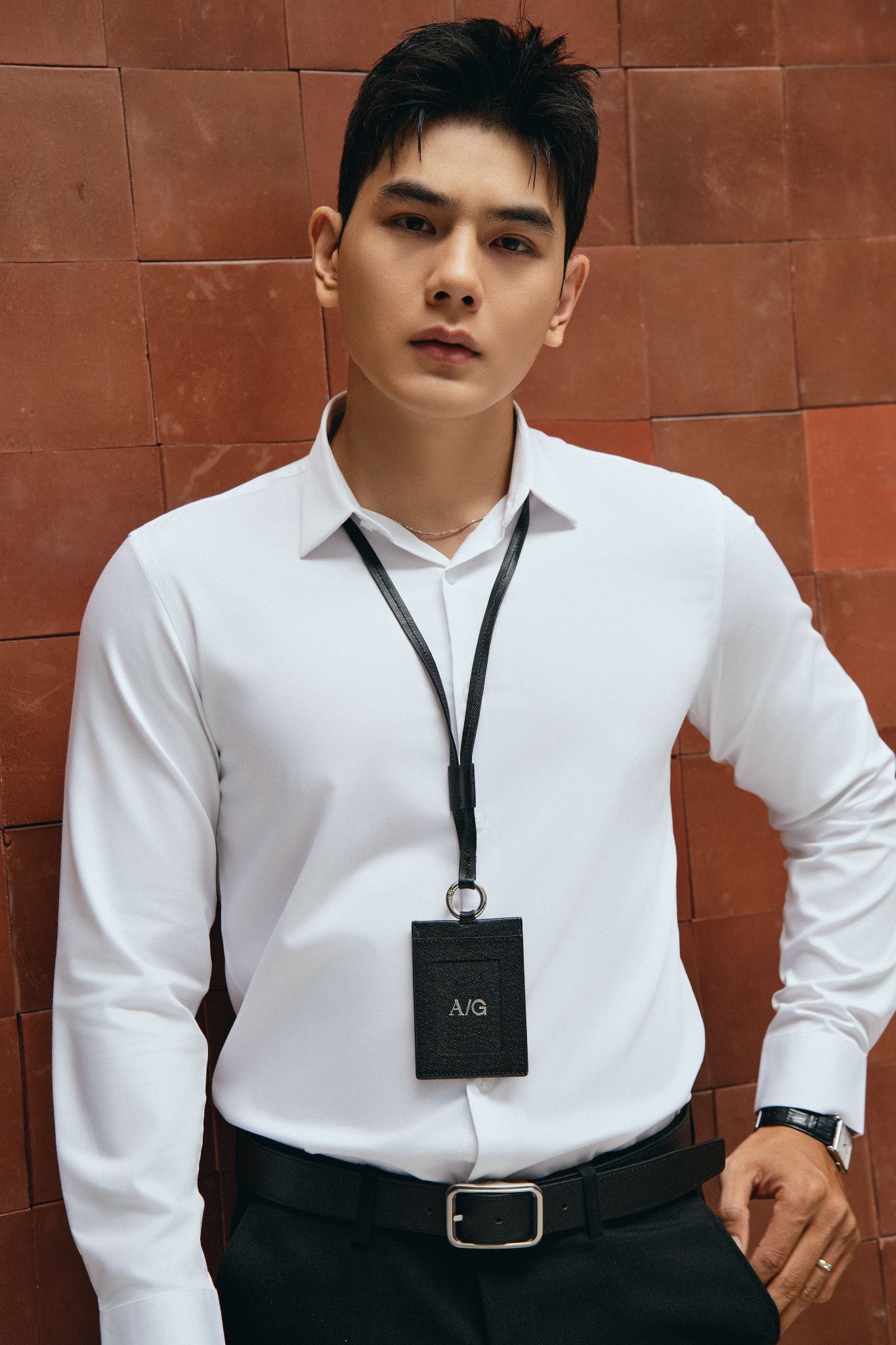  SOMI NAM 007-2 - SLIM FIT TRẮNG GẠO 