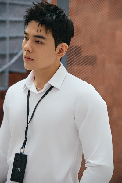  SOMI NAM 007-2 - SLIM FIT TRẮNG GẠO 