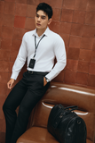  SOMI NAM 007-2 - SLIM FIT TRẮNG GẠO 