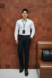  SOMI NAM 007-2 - SLIM FIT TRẮNG GẠO 