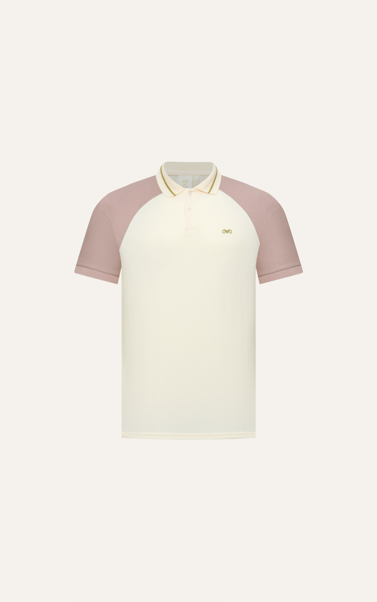  POLO NAM 8892-REGULAR FIT KEM TAY HỒNG 