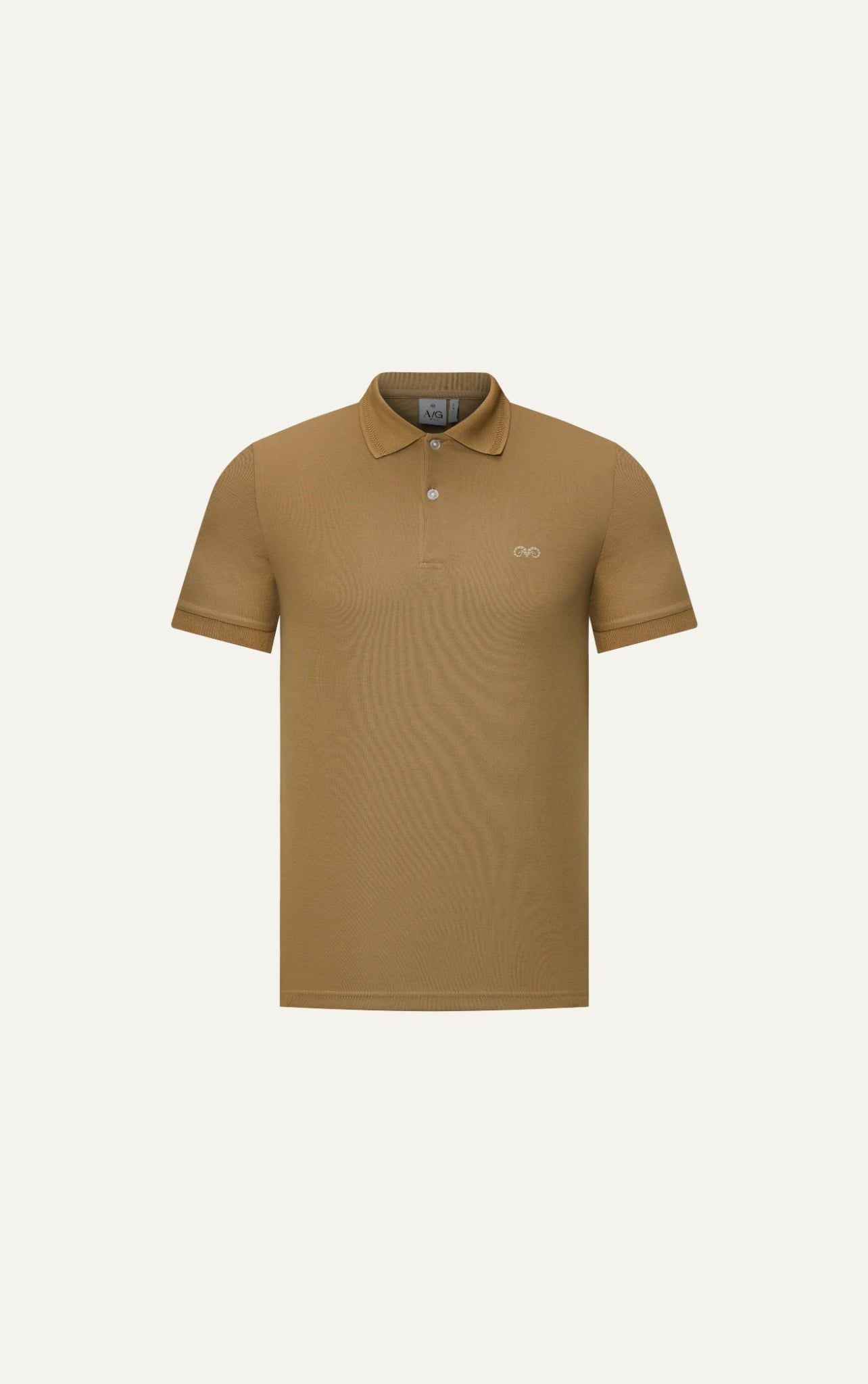  POLO NAM 9002-29 CỔ VIỀN NGUYỆT QUẾ-SLIM FIT BÒ 