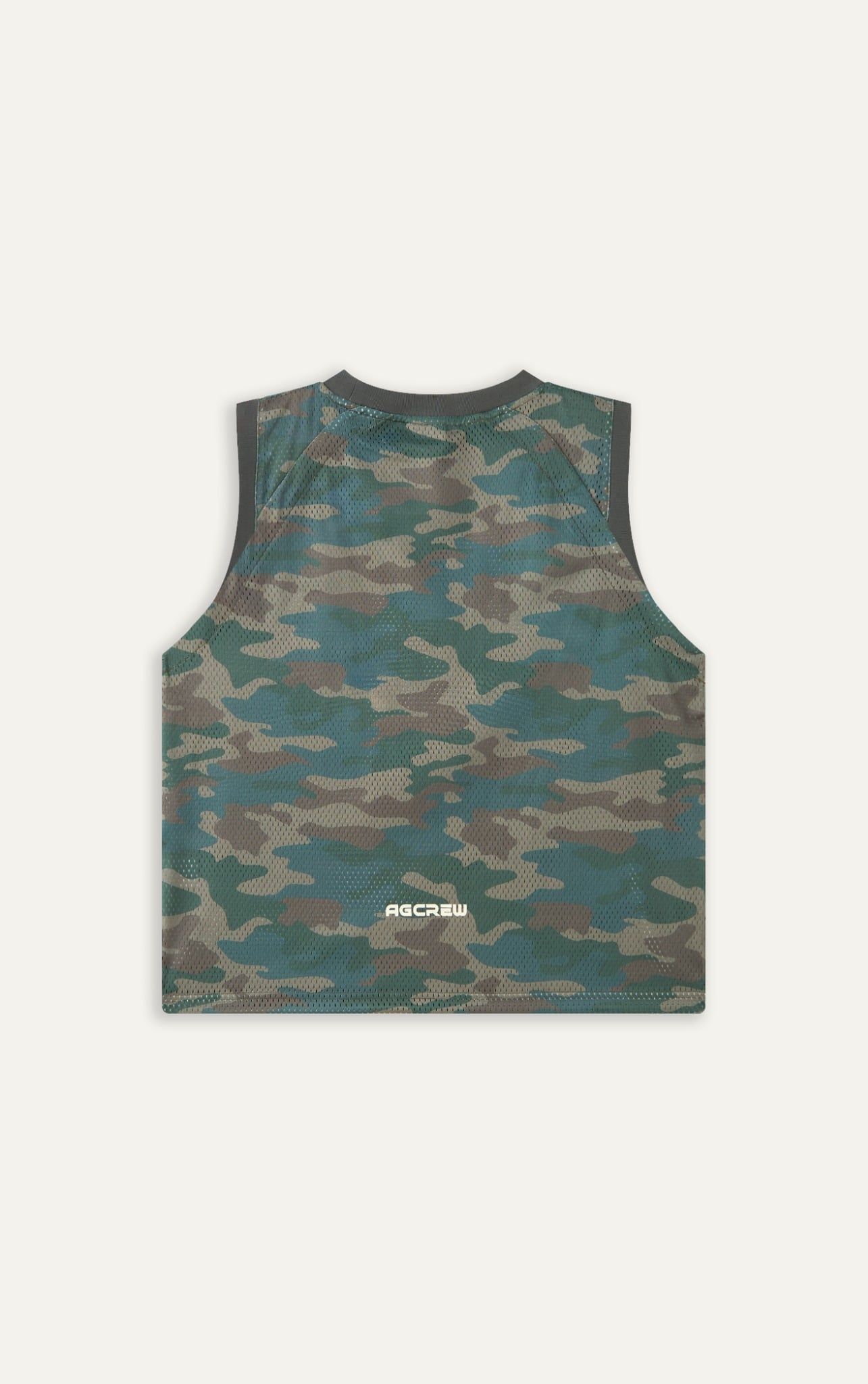  TANKTOP B2-LOOSE FIT RÊU KEM CAMO 