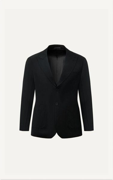  VEST V003- SLIM FIT ĐEN 