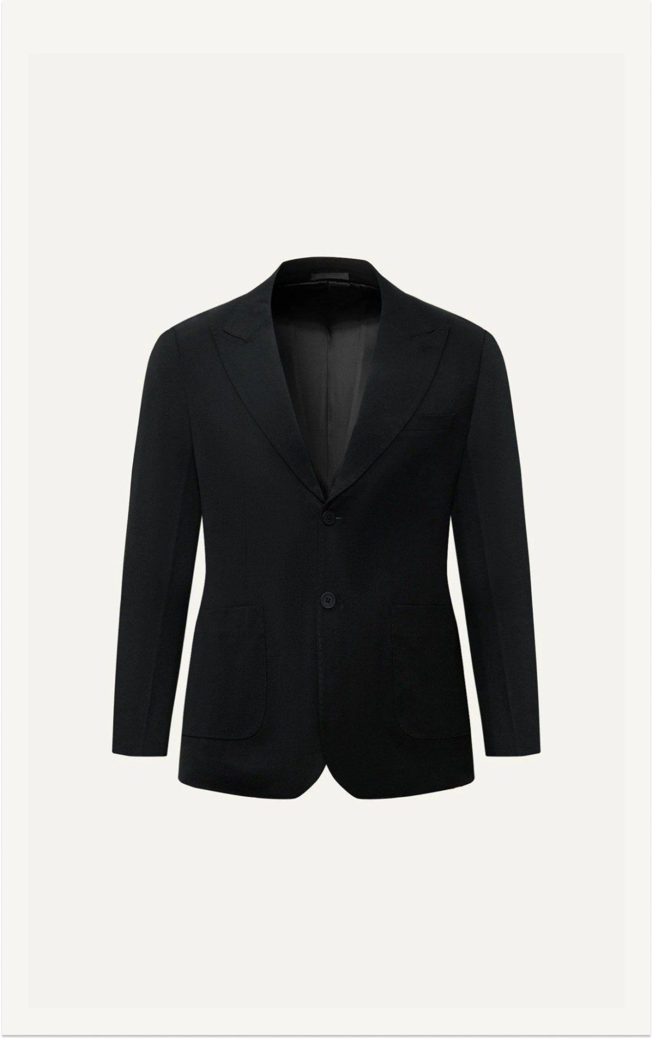  VEST V003- SLIM FIT ĐEN 