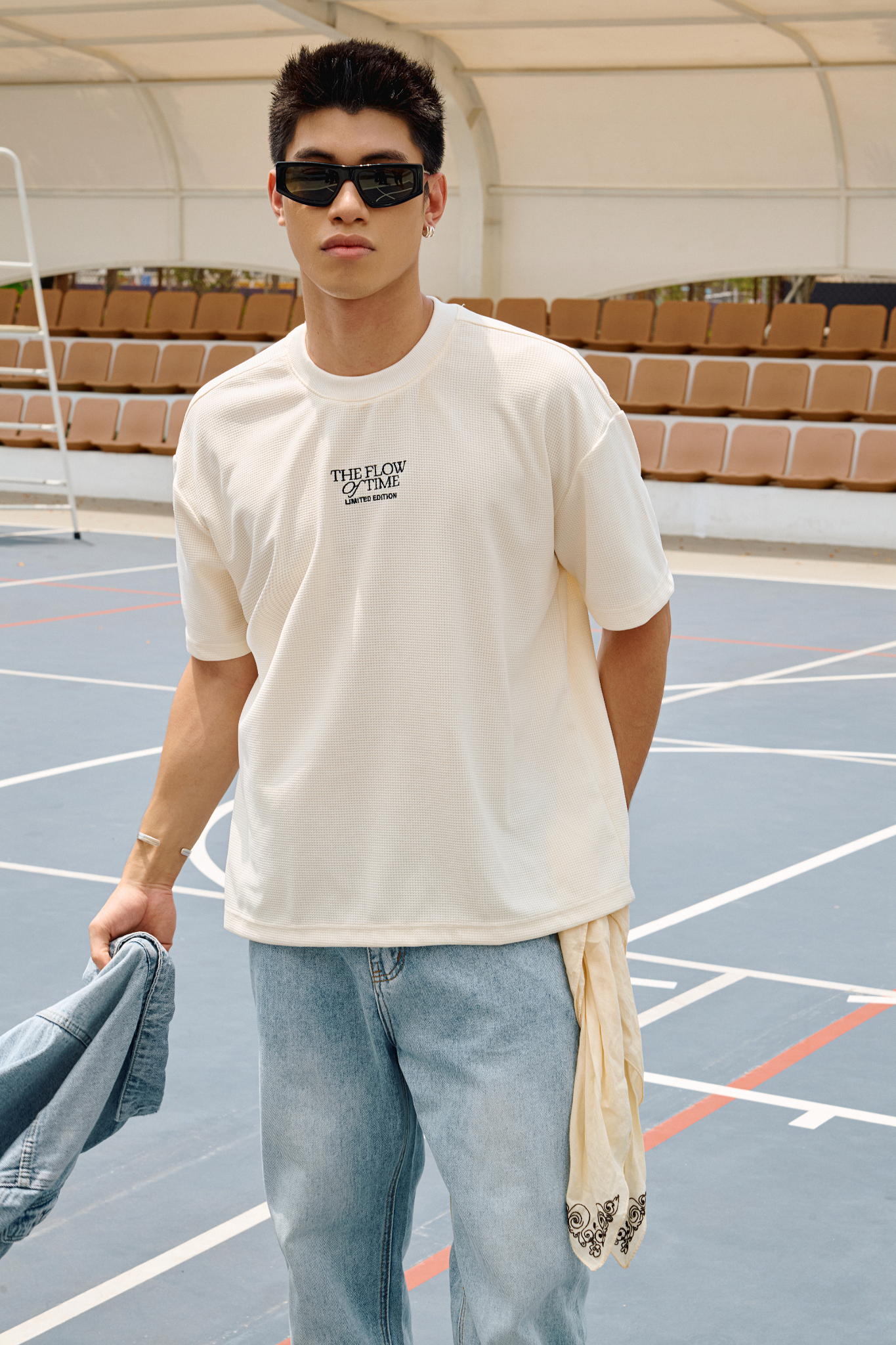  ÁO THUN NAM HT16-LOOSE FIT KEM 