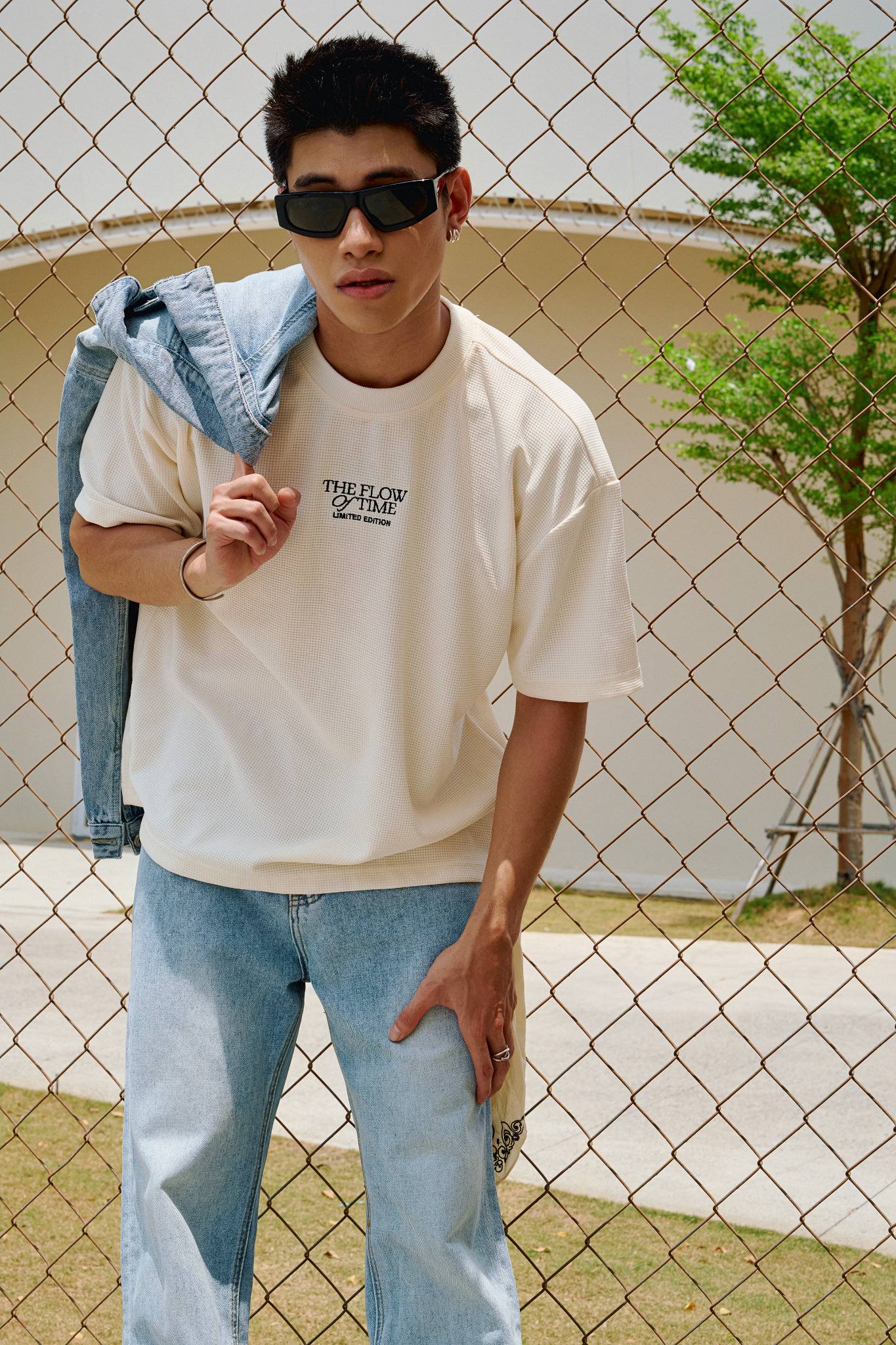  ÁO THUN NAM HT16-LOOSE FIT KEM 