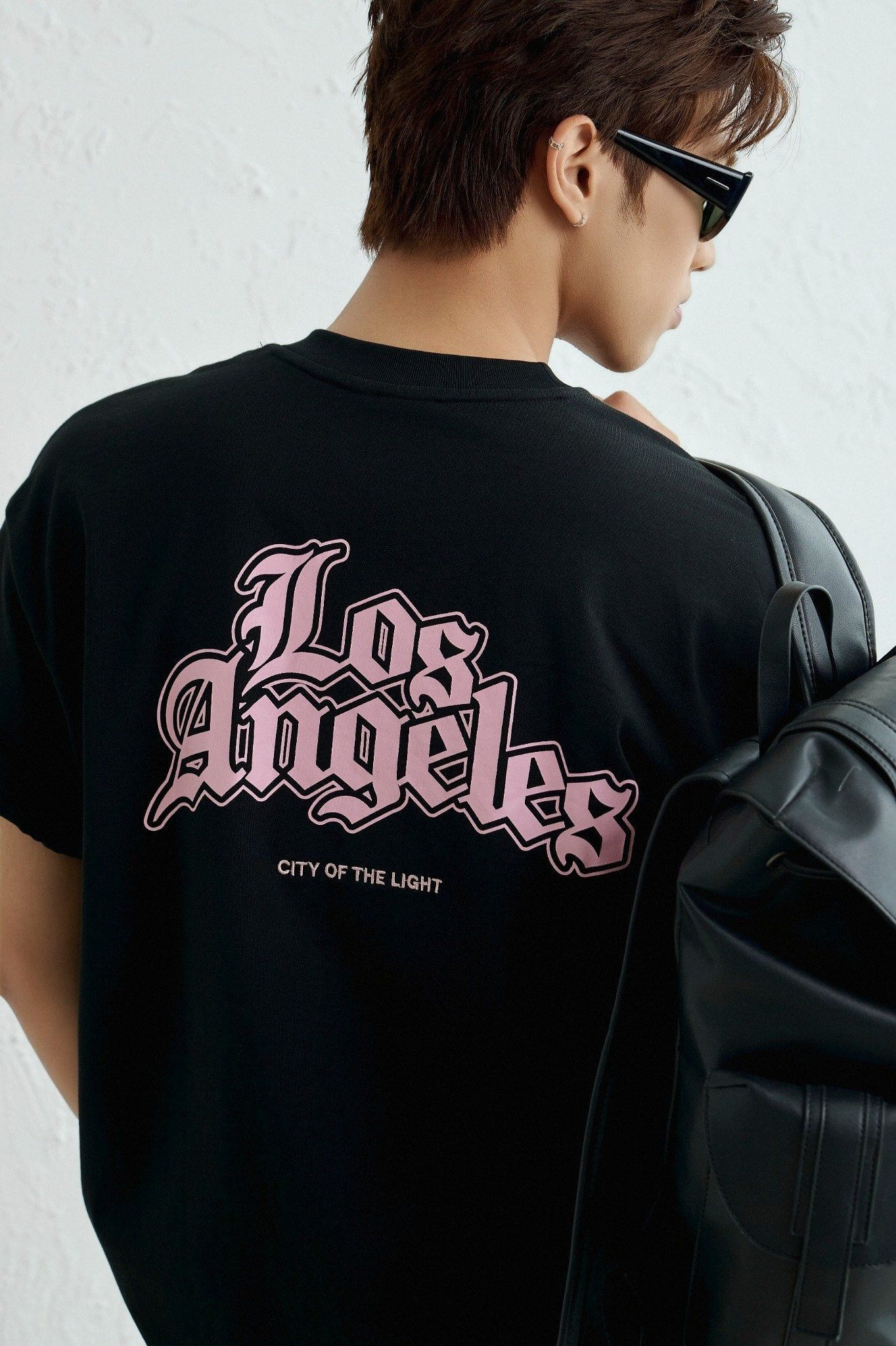  ÁO THUN NAM HT23-LOOSE FIT ĐEN 