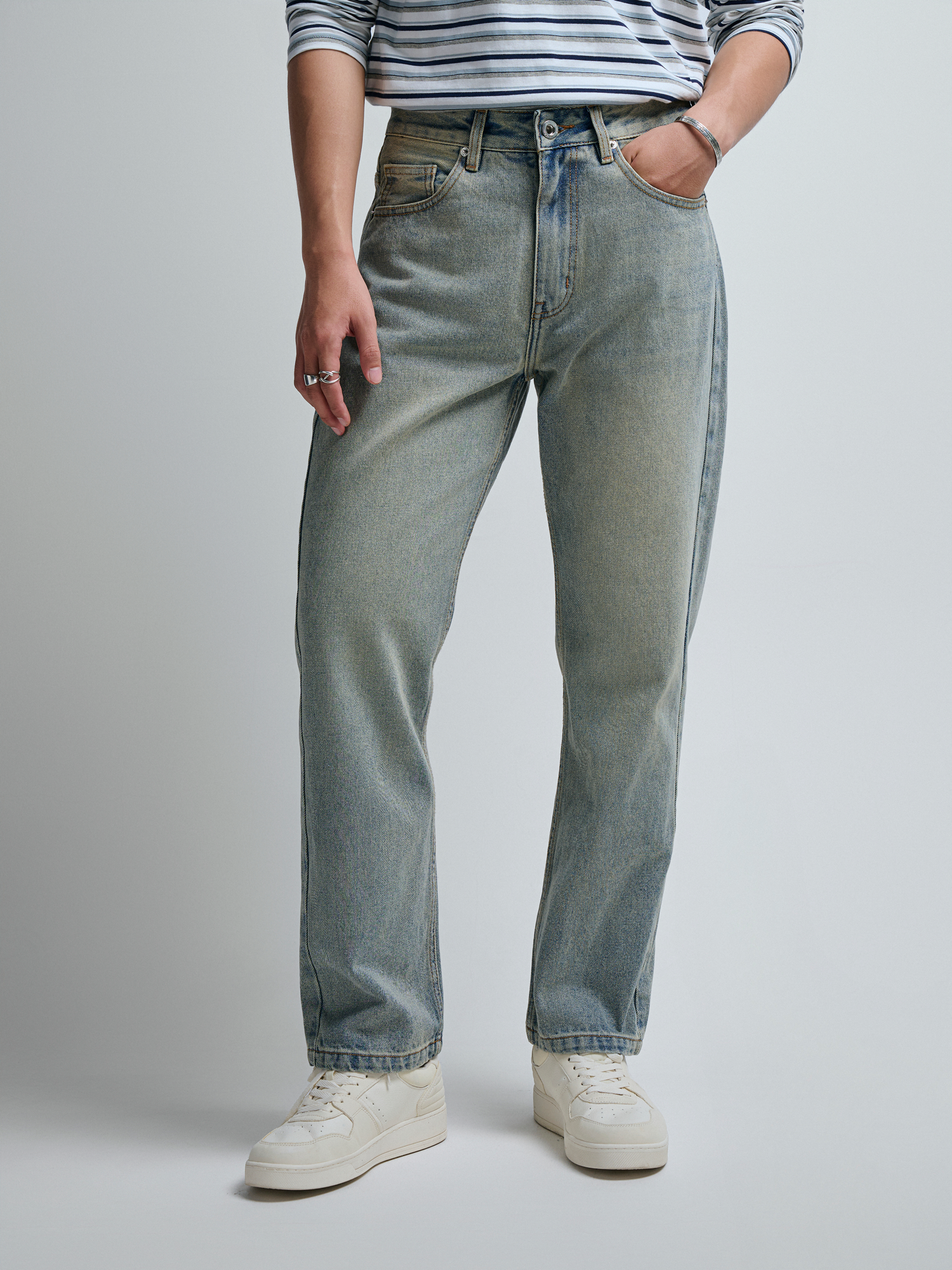  JEAN NAM M02-REGULAR FIT XANH WASH 