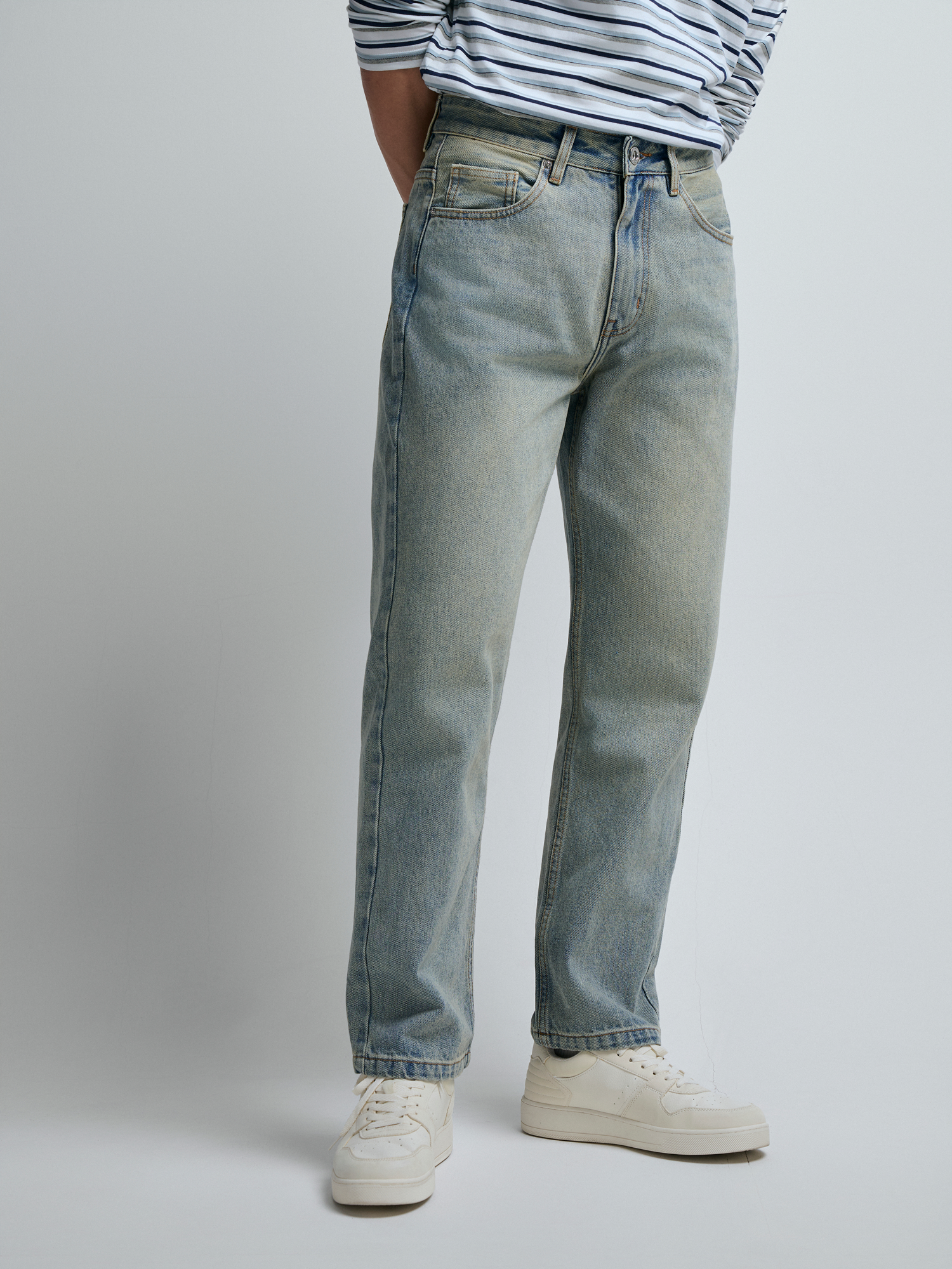  JEAN NAM M02-REGULAR FIT XANH WASH 