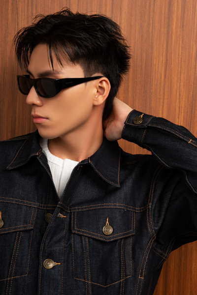  KHOÁC NAM M03- LOOSE FIT JEAN XANH 