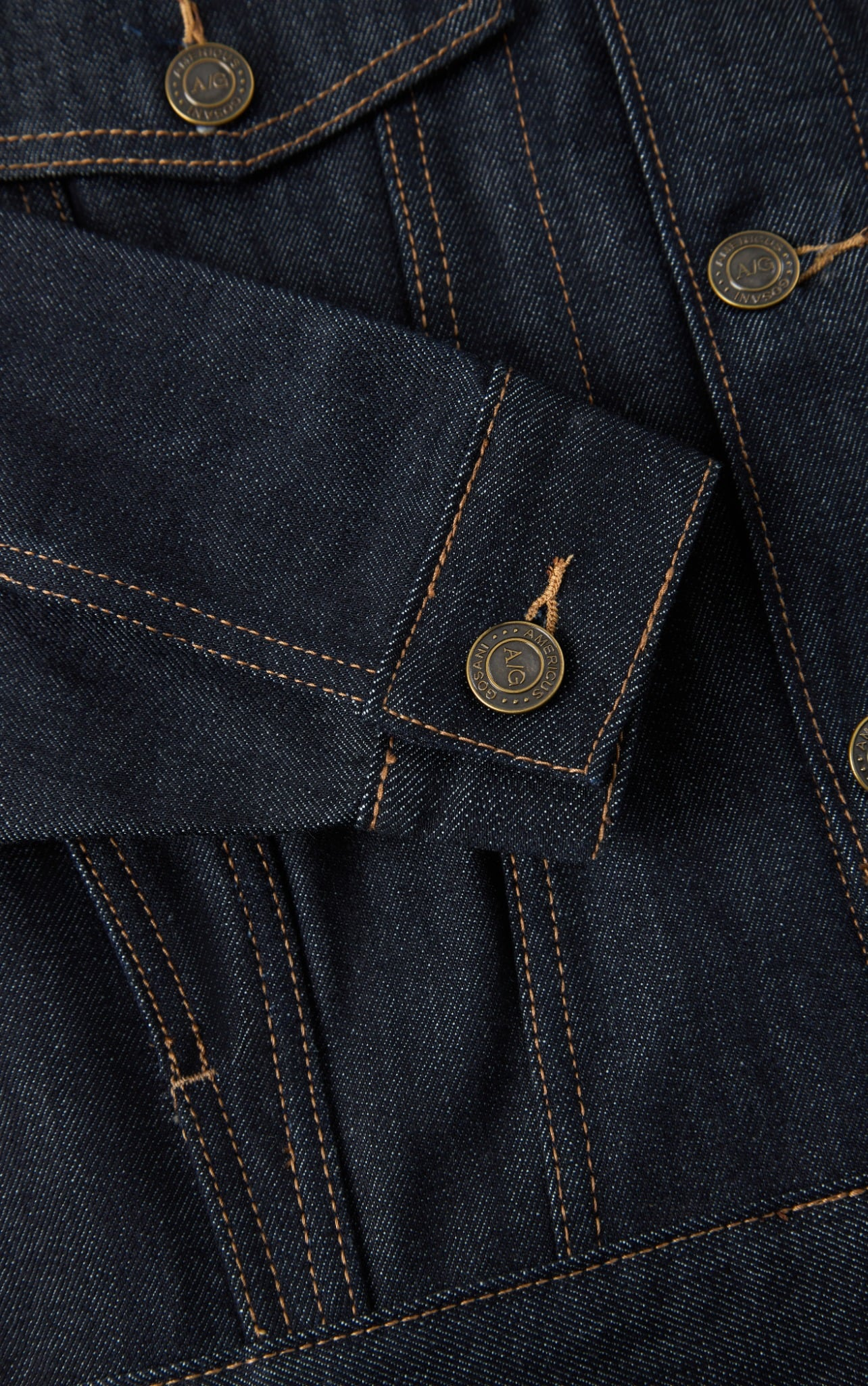  KHOÁC NAM M03- LOOSE FIT JEAN XANH 