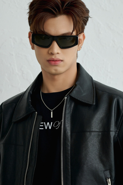  KHOÁC NAM DA N262-LOOSE FIT ĐEN 