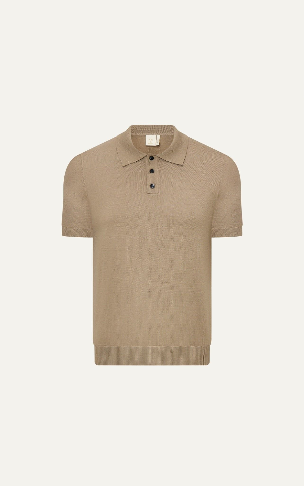  POLO NAM DỆT KIM N765-REGULAR FIT KEM 
