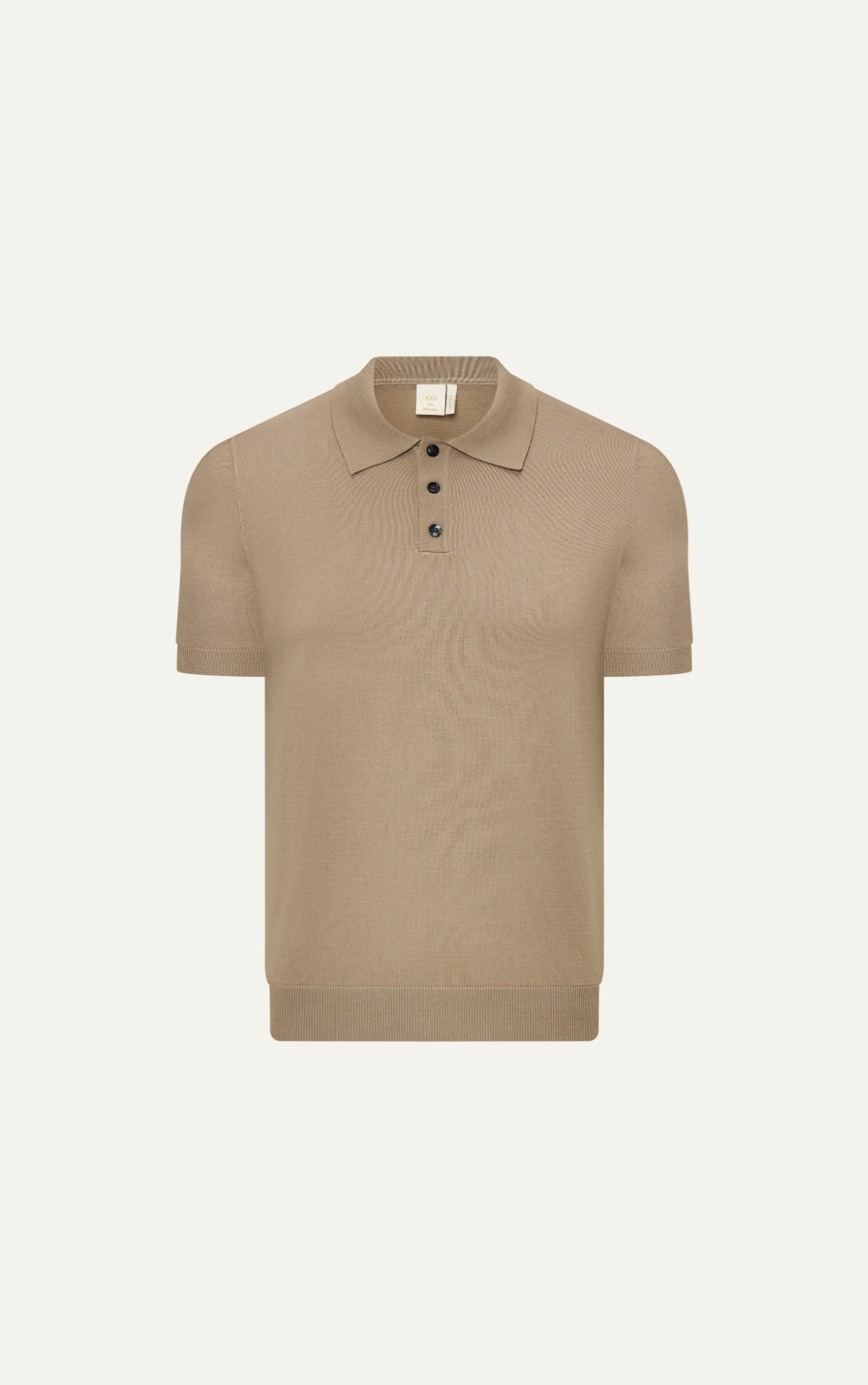  POLO NAM DỆT KIM N675-REGULAR FIT KEM 