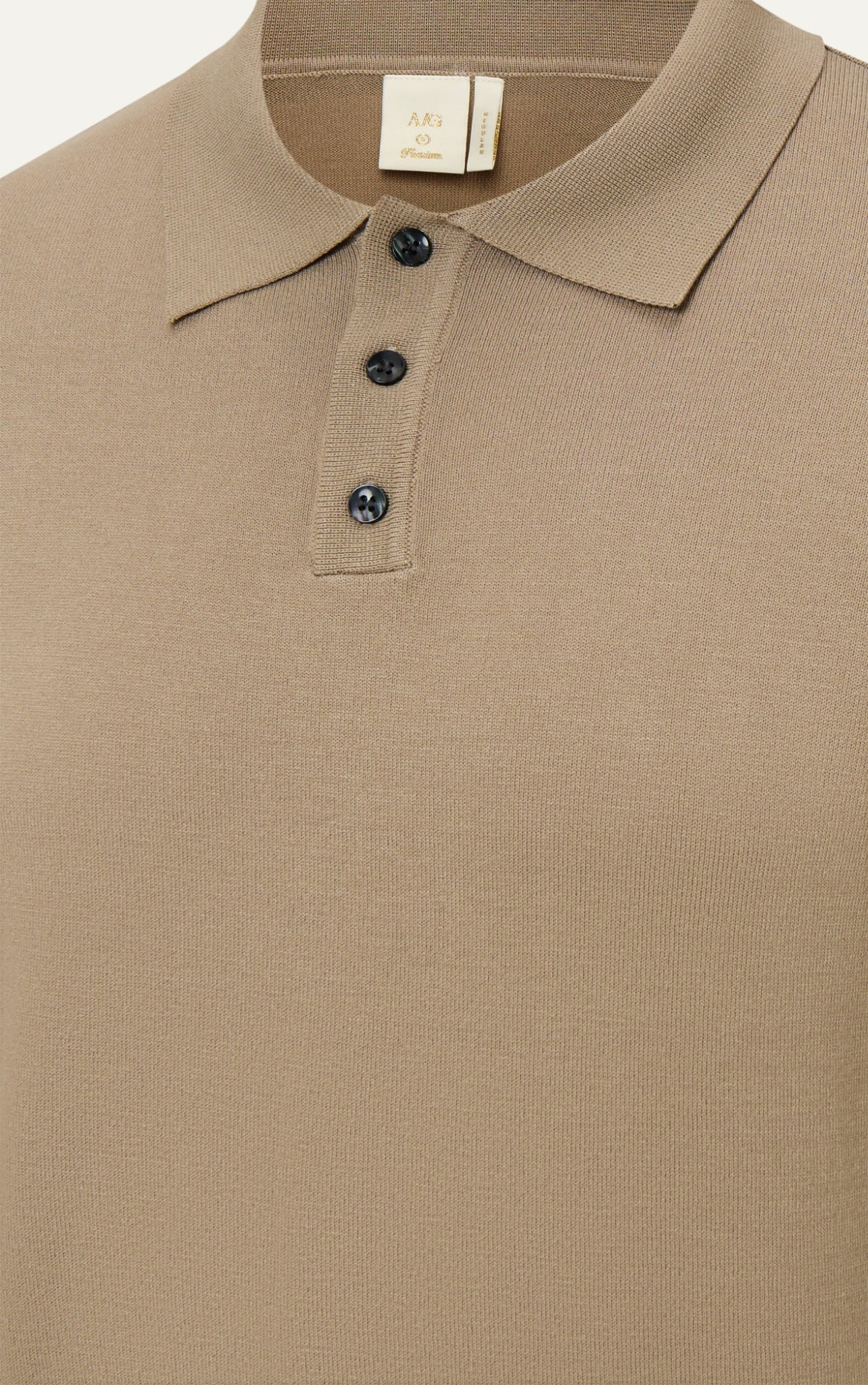  POLO NAM DỆT KIM N765-REGULAR FIT KEM 