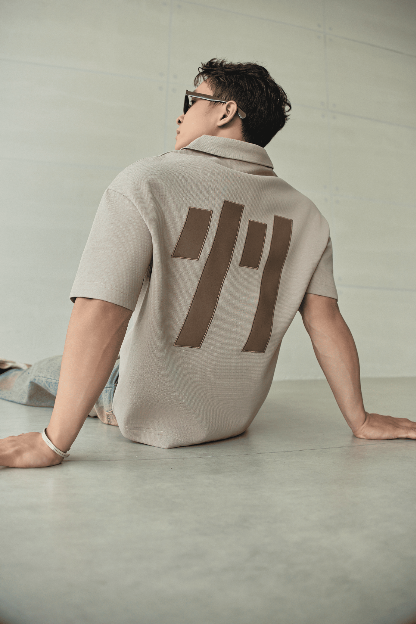  POLO NAM FORM RỘNG S2- KEM 