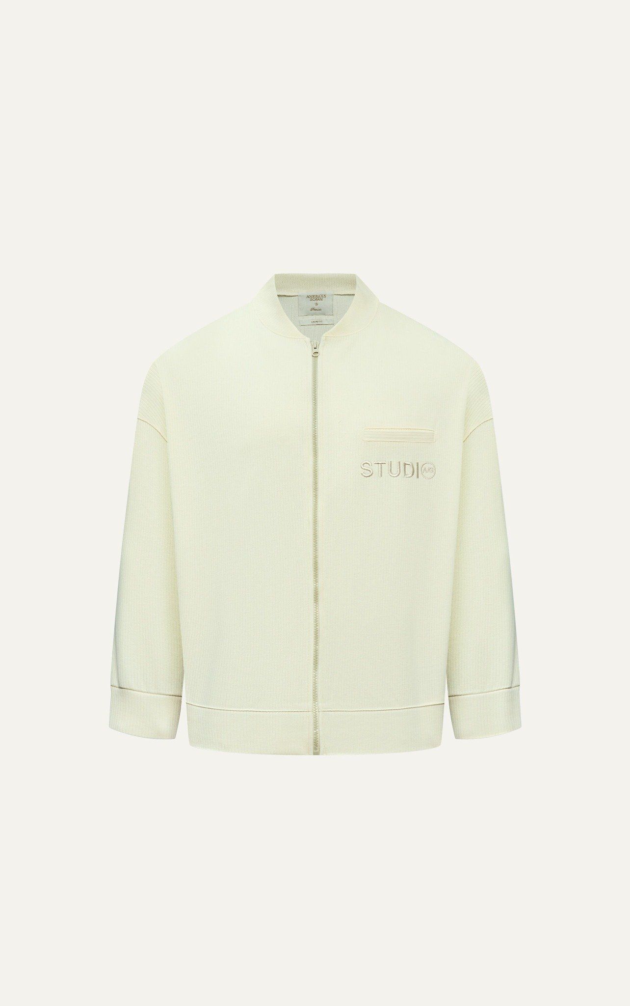  KHOÁC NAM BOMBER COTTON TL12- LOOSE FIT KEM 