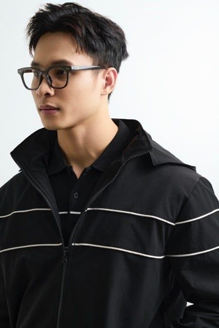  KHOÁC NAM POLY TL13- REGULAR FIT ĐEN 