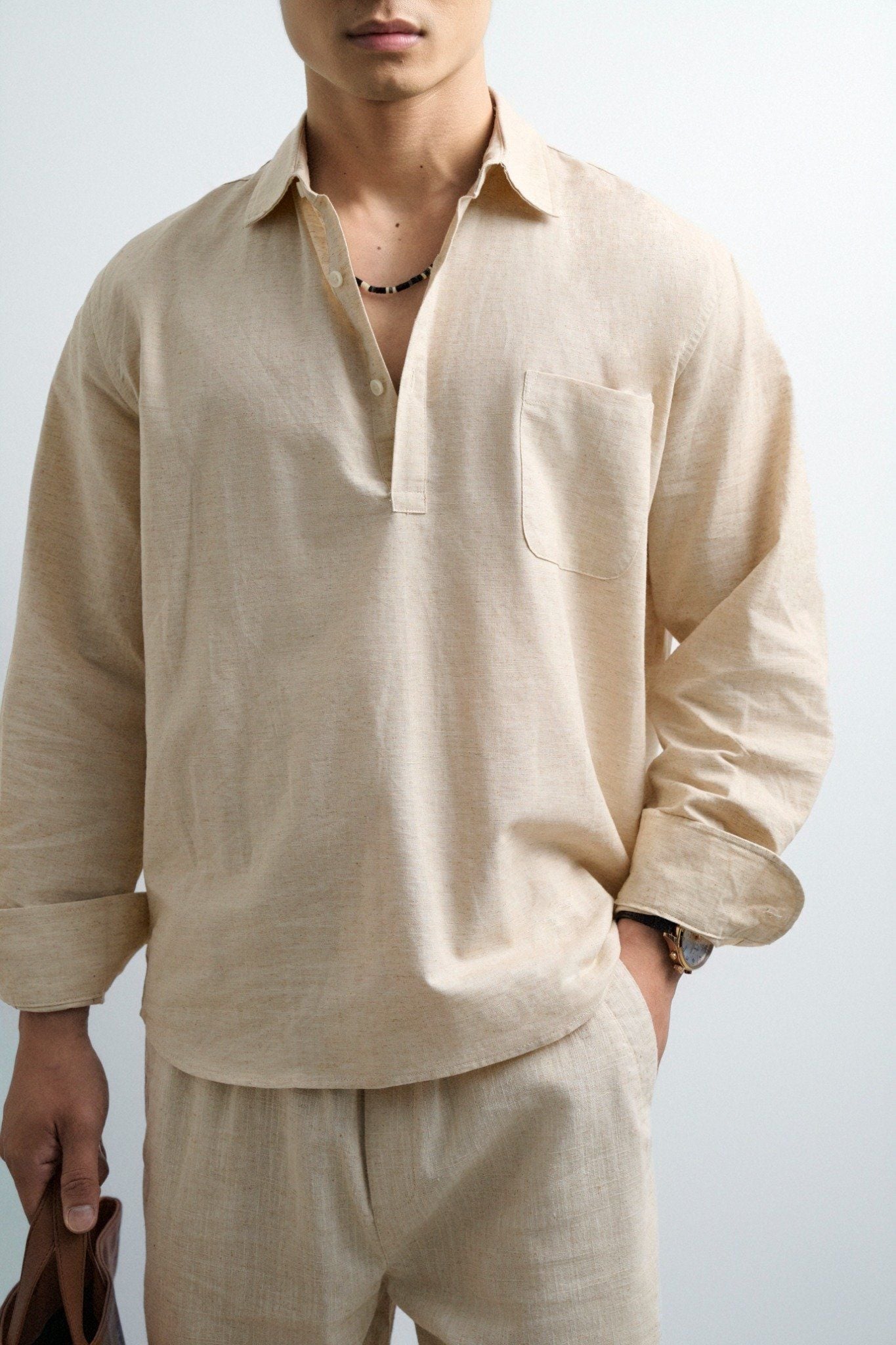  SOMI NAM TR540-REGULAR FIT LINEN KEM 