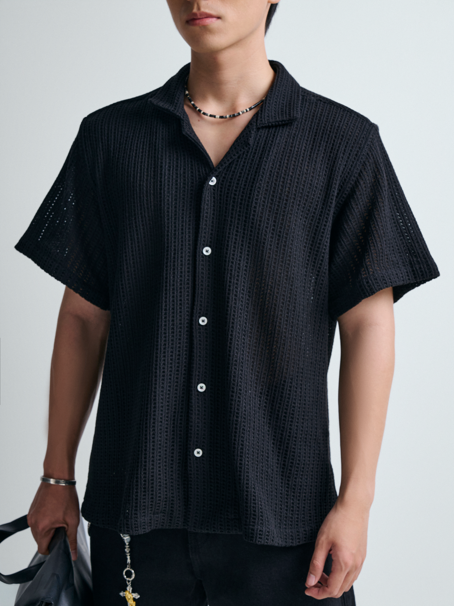  SOMI NAM TR543-LOOSE FIT CUBAN ĐEN 