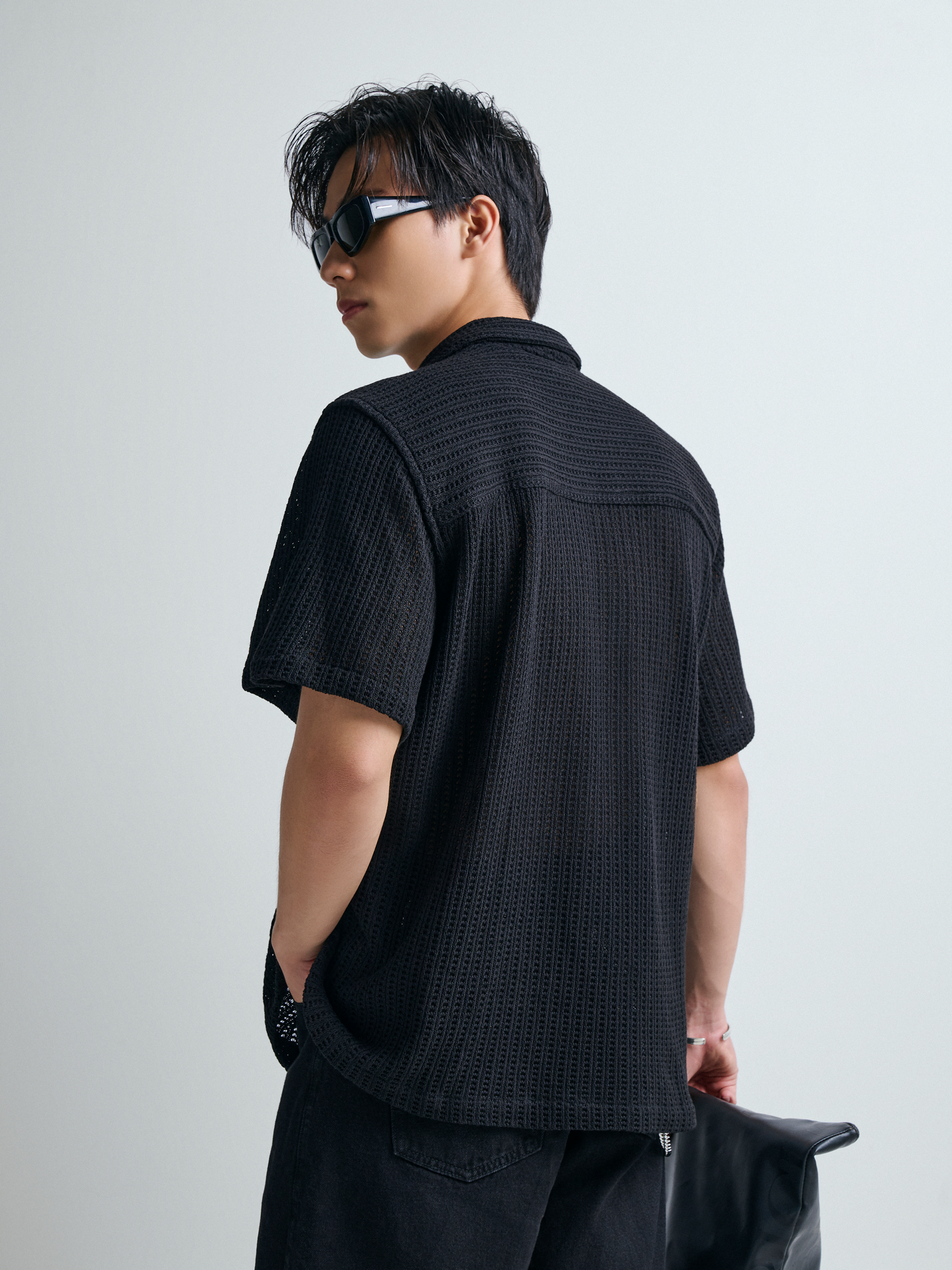  SOMI NAM TR543-LOOSE FIT CUBAN ĐEN 