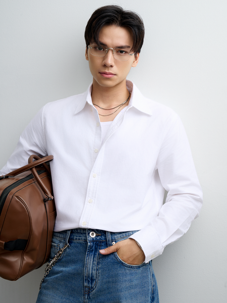  SOMI NAM TT02-LOOSE FIT TRẮNG 